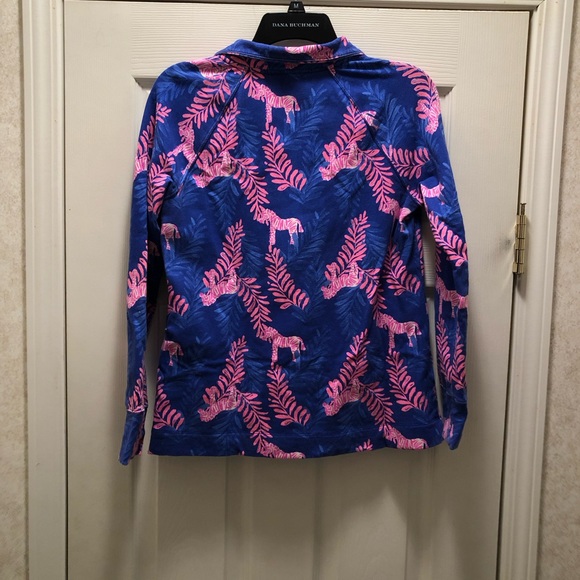 Lily Pulitzer popover or pull over top - Picture 2 of 2